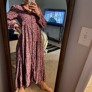 Zara Floral Midi Dress